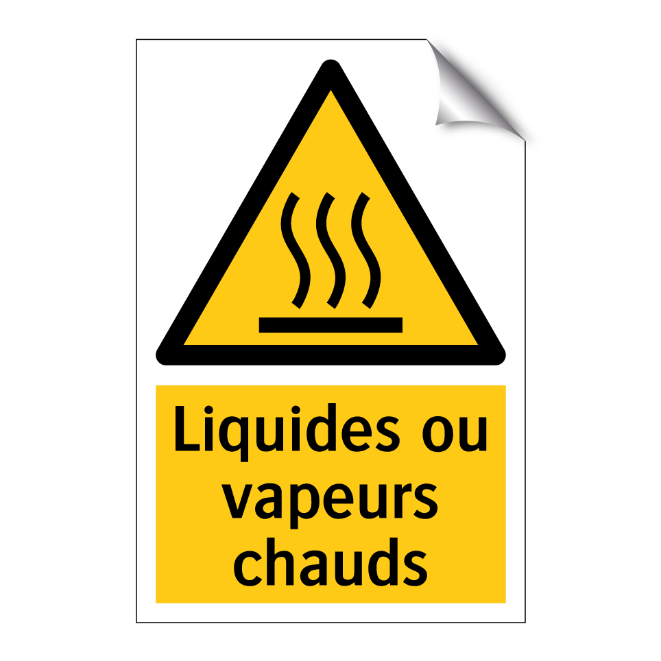 Liquides ou vapeurs chauds