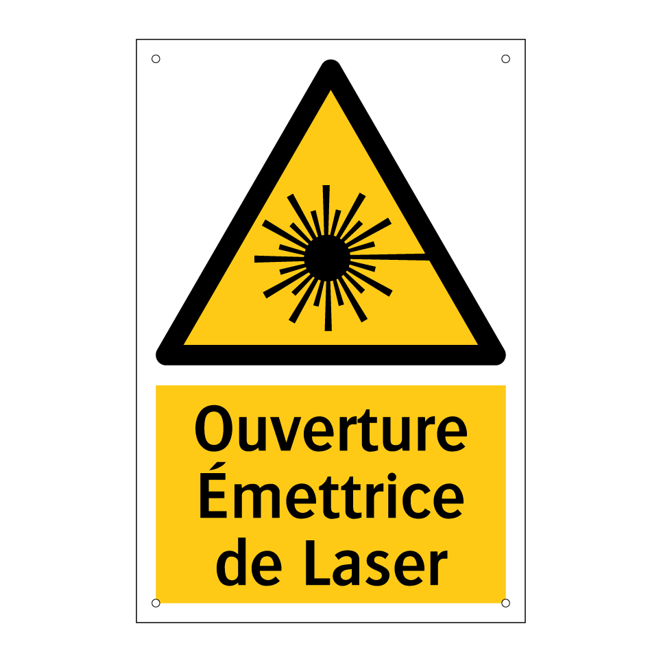 Ouverture Émettrice de Laser