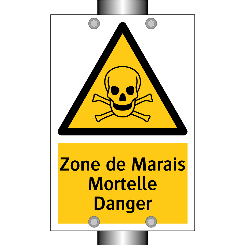 Zone de Marais Mortelle Danger