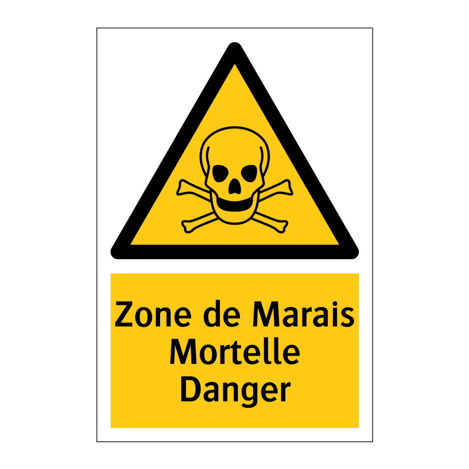 Zone de Marais Mortelle Danger
