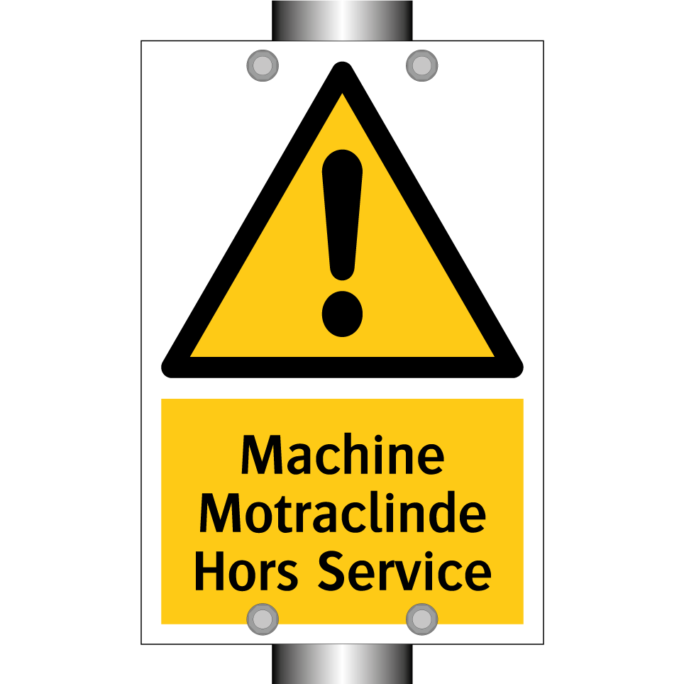 Machine Motraclinde Hors Service