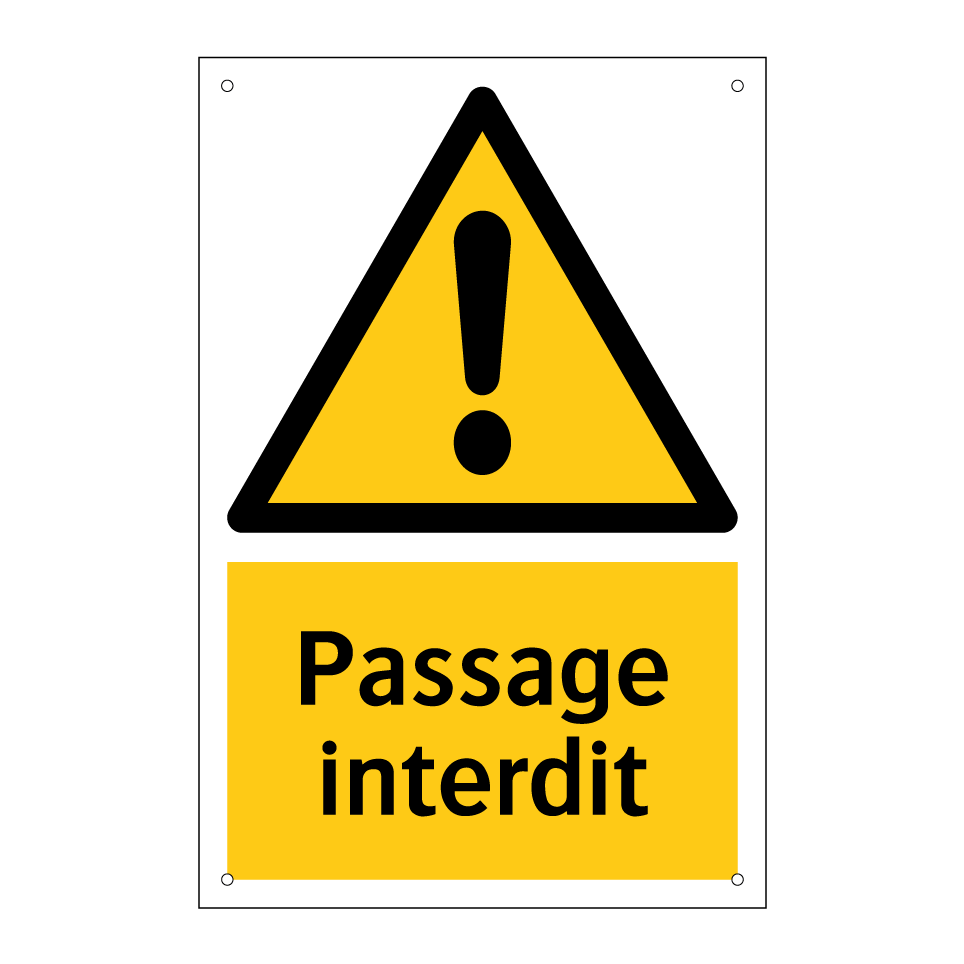 Passage interdit
