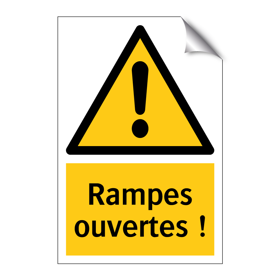 Rampes ouvertes !