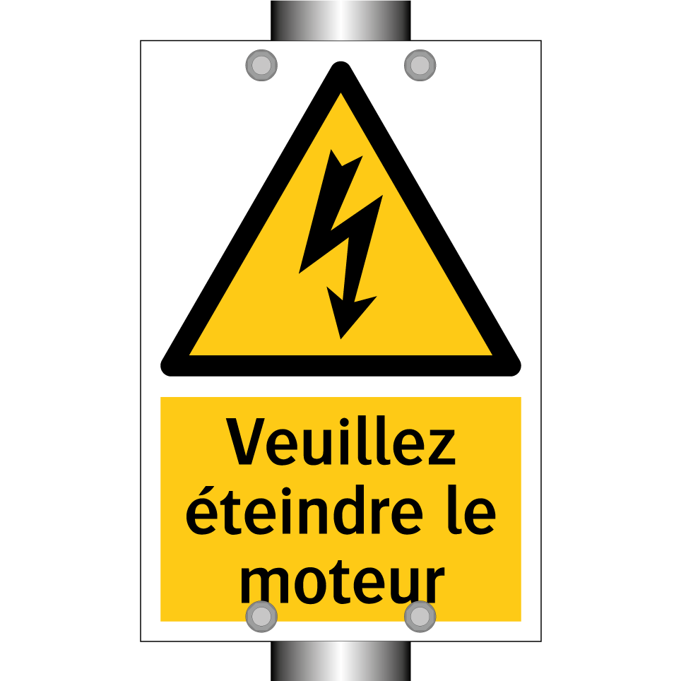 Veuillez éteindre le moteur