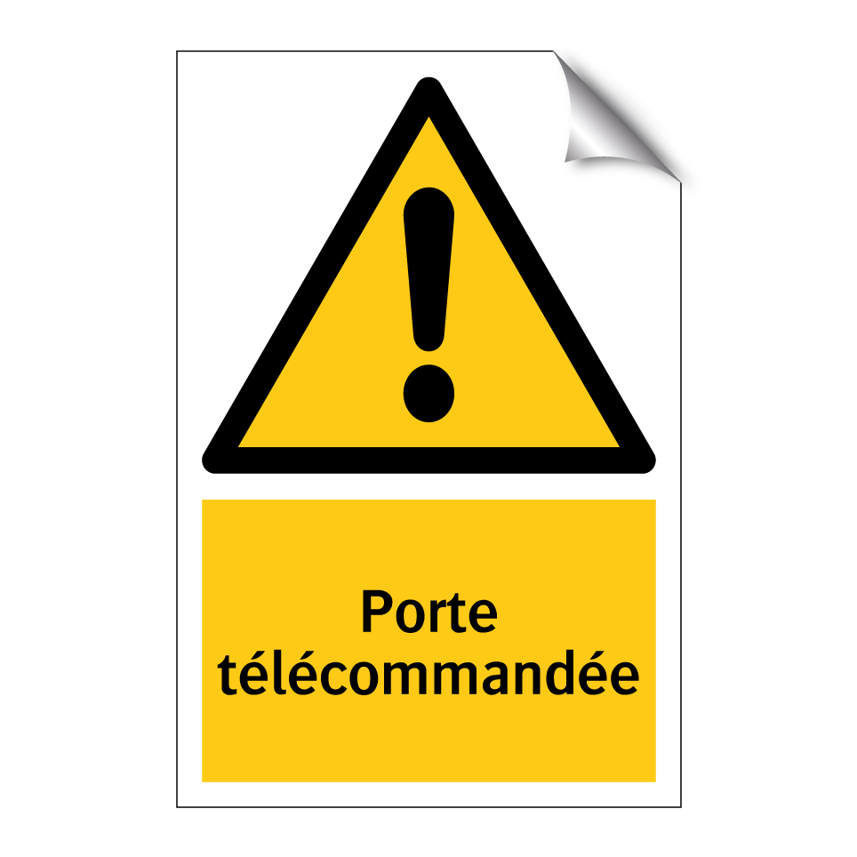 Porte télécommandée