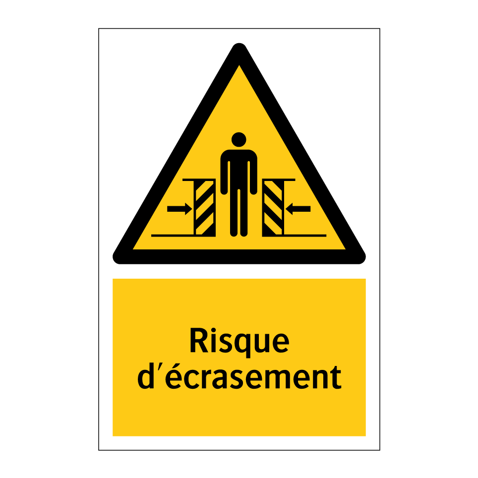 Risque d'écrasement