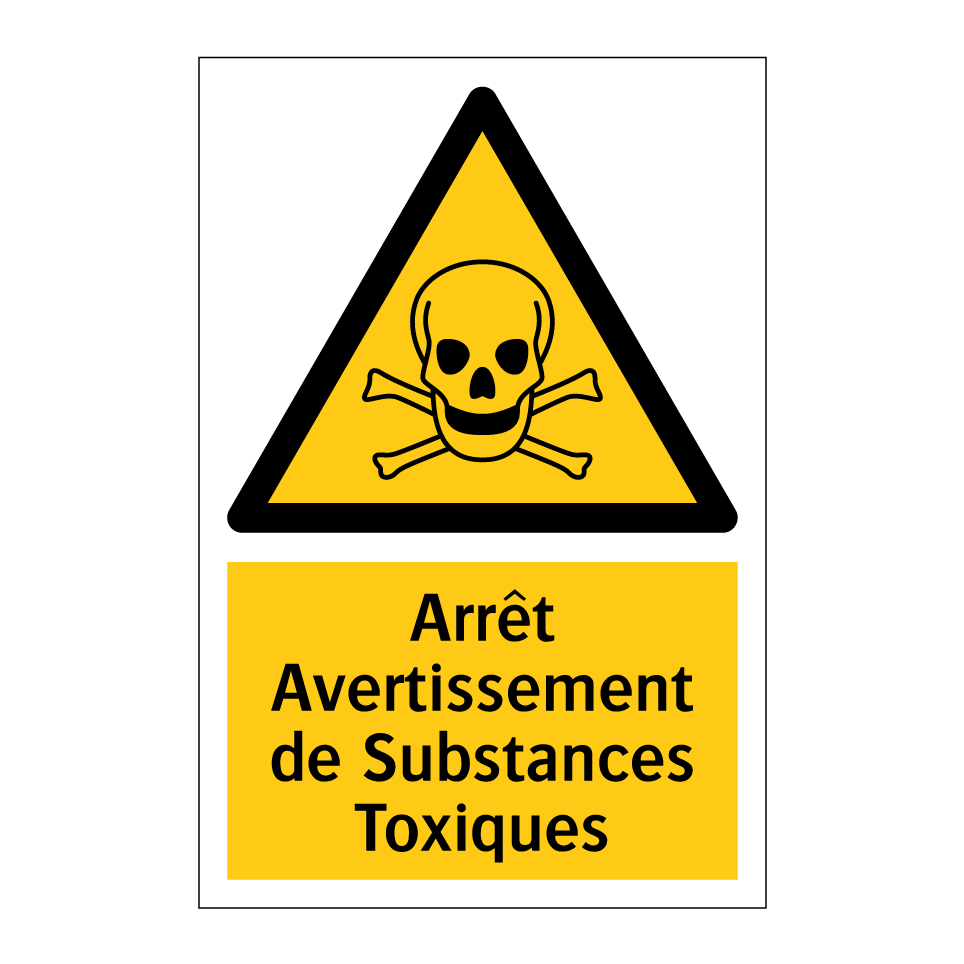 Arrêt Avertissement de Substances Toxiques