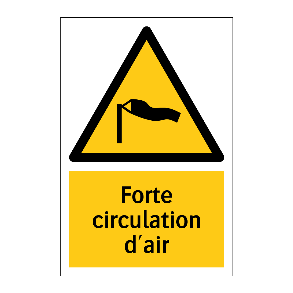 Forte circulation d'air