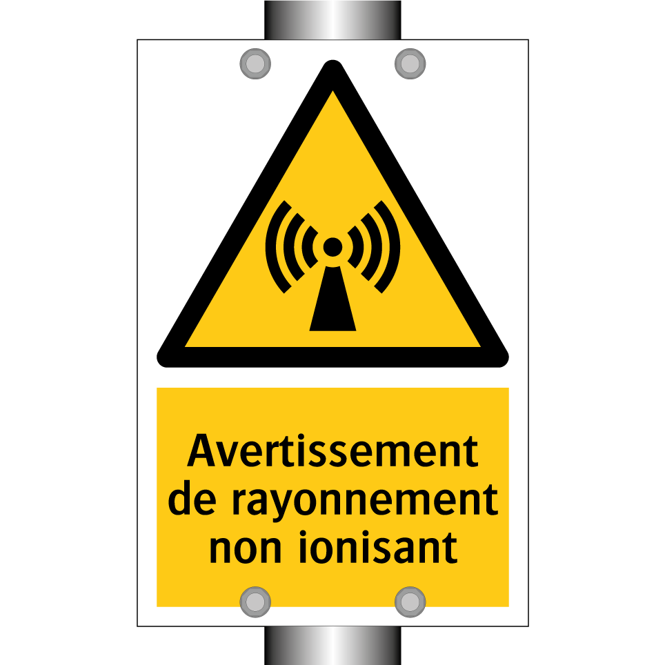 Avertissement de rayonnement non ionisant