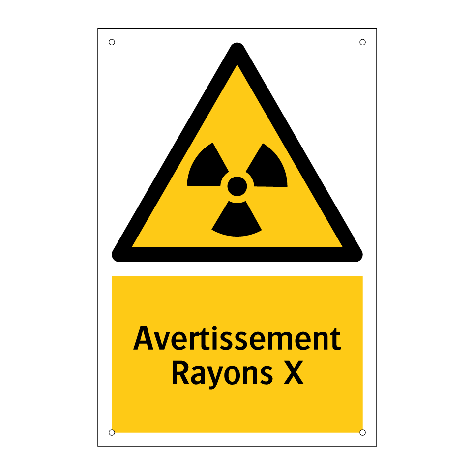 Avertissement Rayons X