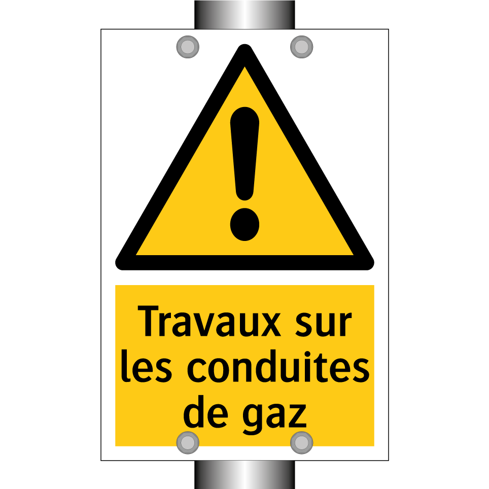 Travaux sur les conduites de gaz