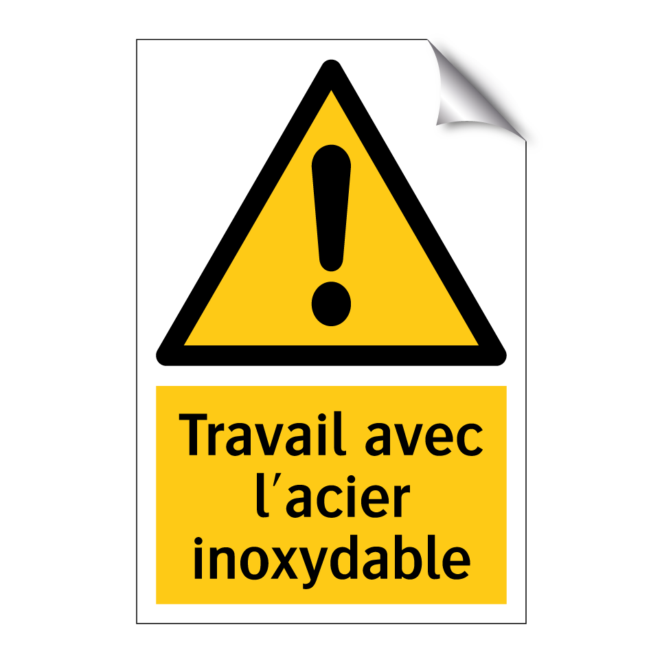 Travail avec l'acier inoxydable