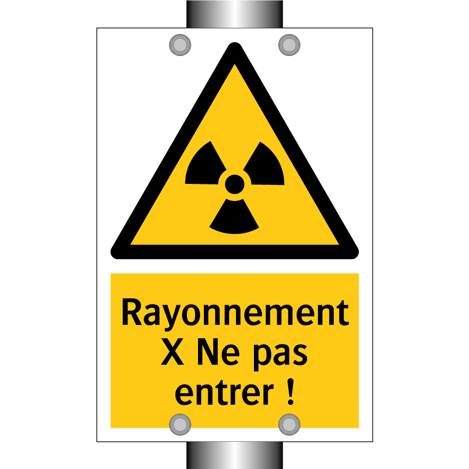 Rayonnement X Ne pas entrer !