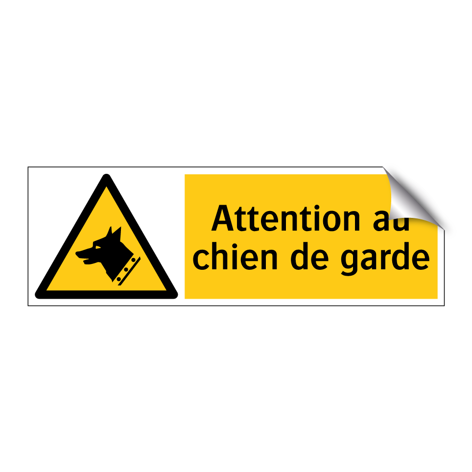 Attention au chien de garde