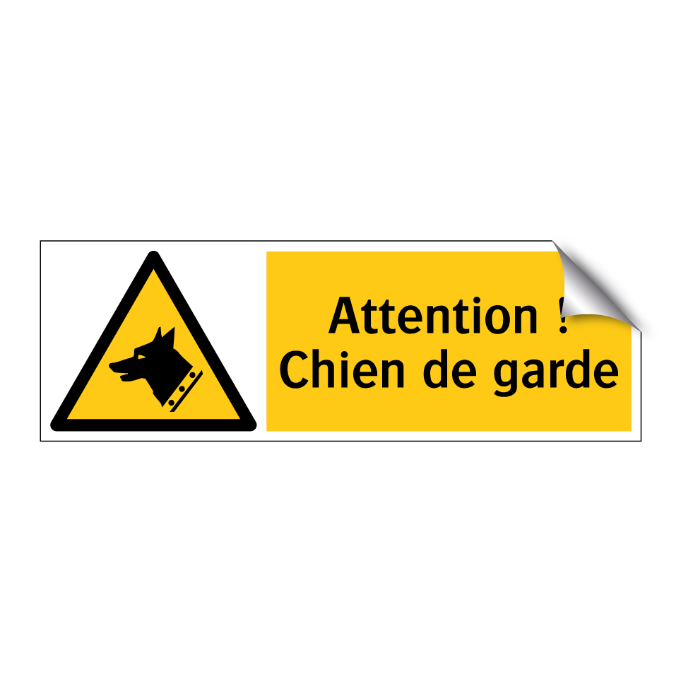 Attention ! Chien de garde