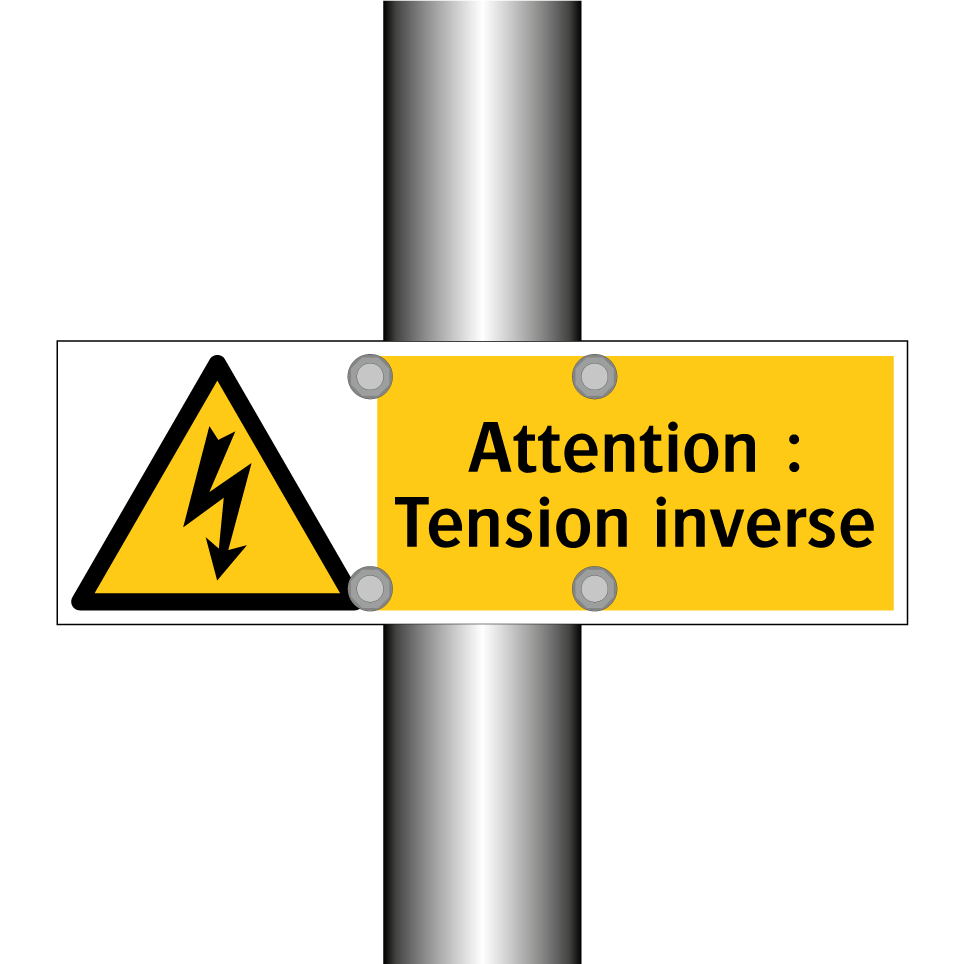 Attention : Tension inverse
