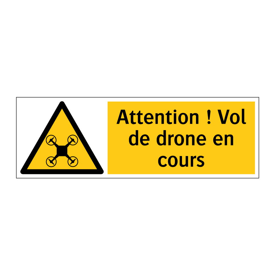 Attention ! Vol de drone en cours