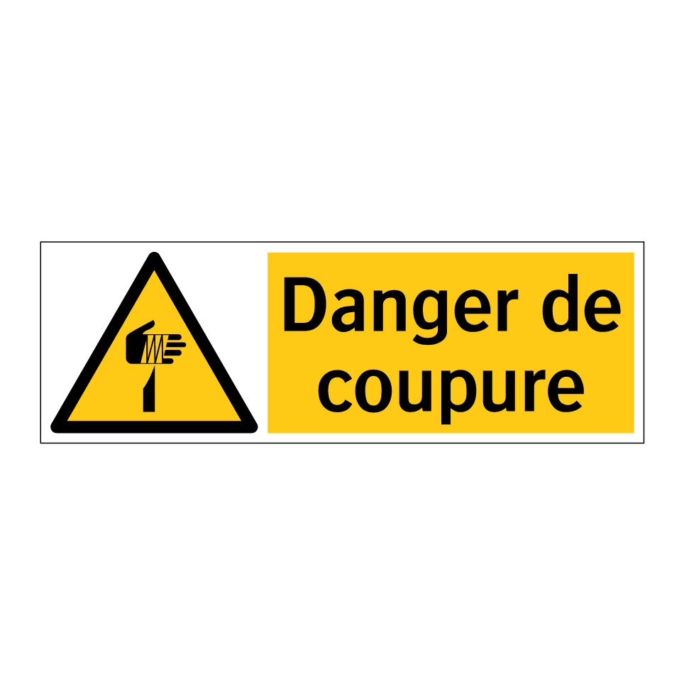 Danger de coupure