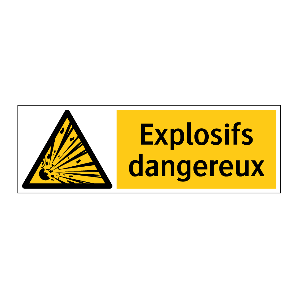 Explosifs dangereux