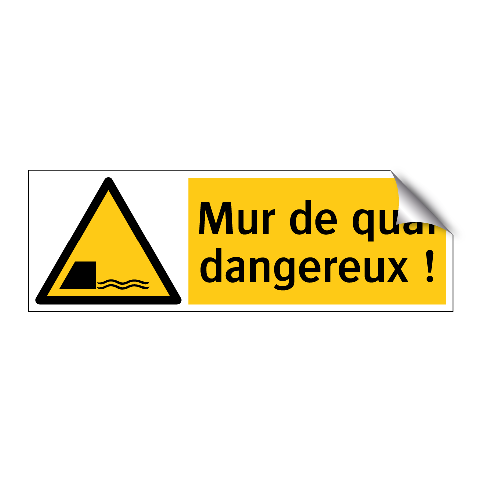 Mur de quai dangereux !