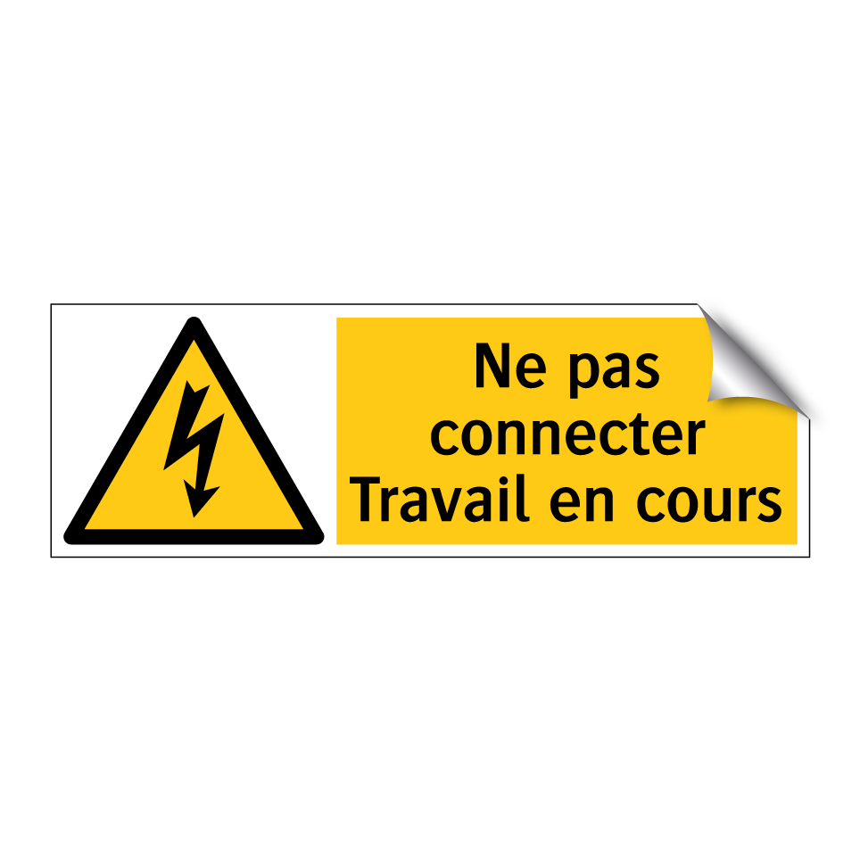 Ne pas connecter Travail en cours