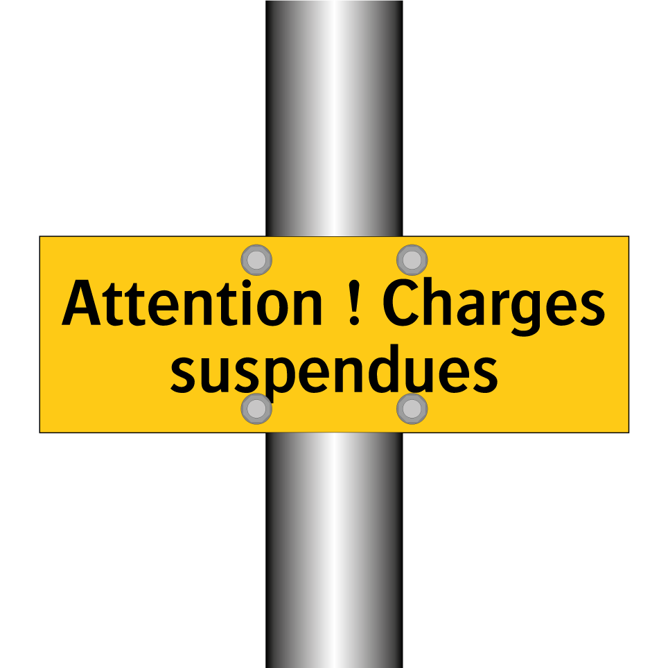 Attention ! Charges suspendues