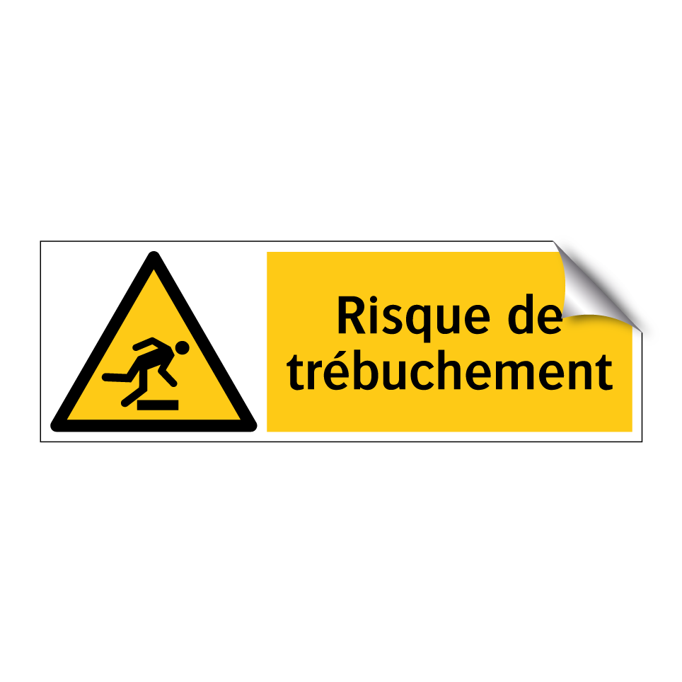 Risque de trébuchement