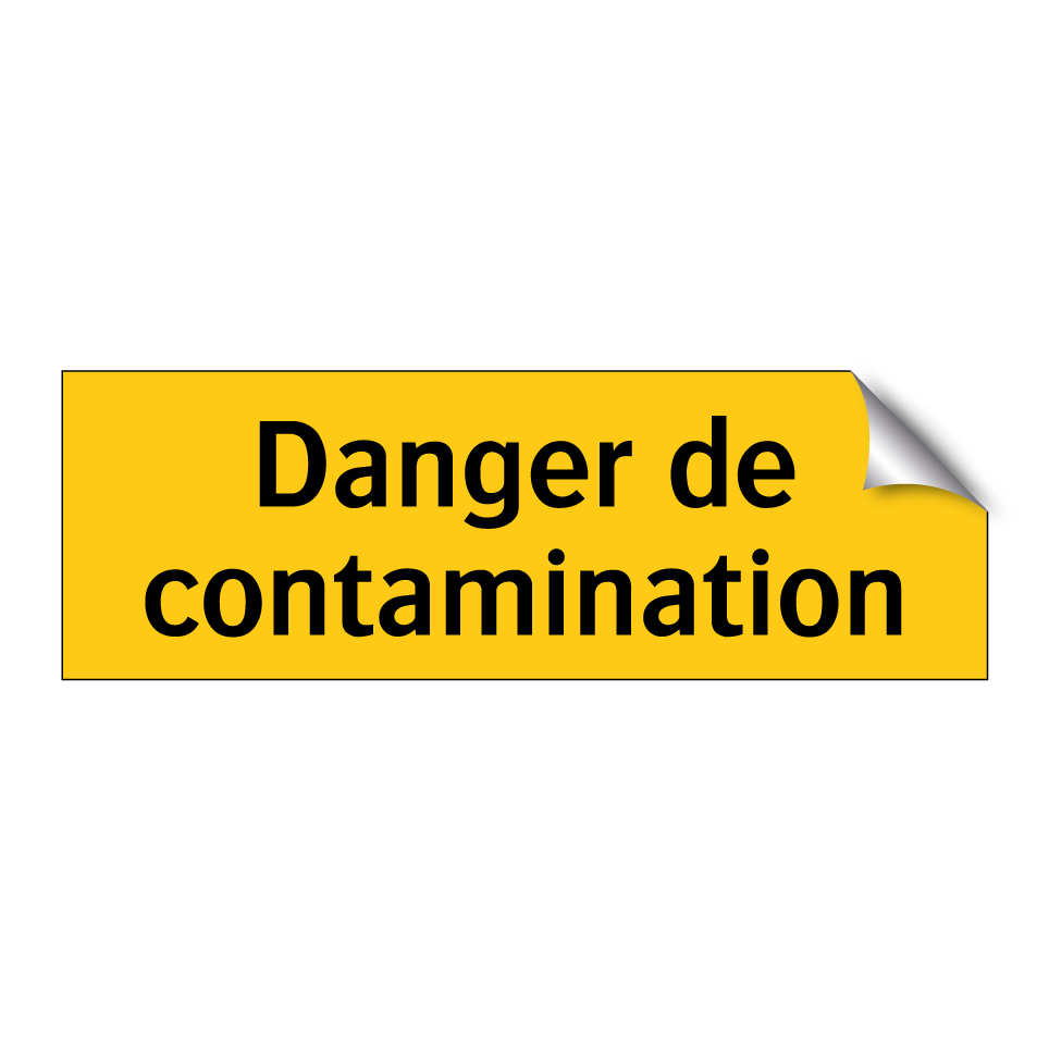 Danger de contamination