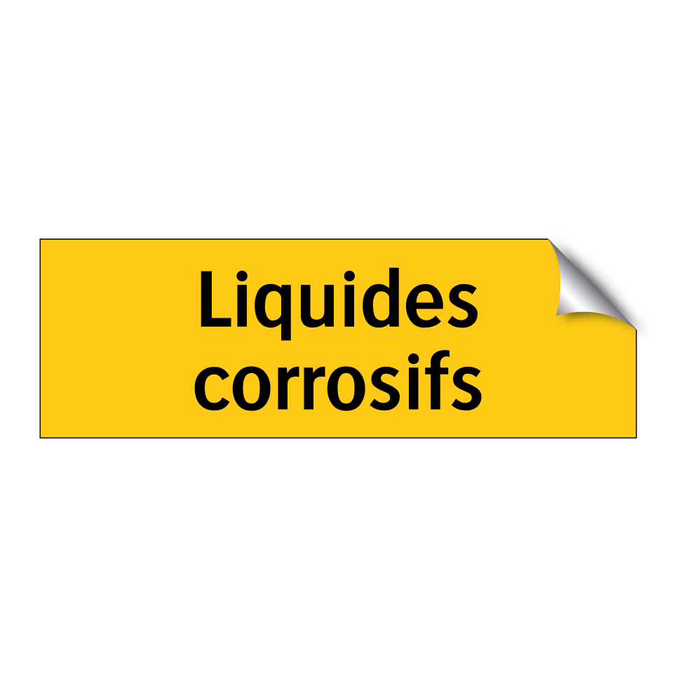 Liquides corrosifs