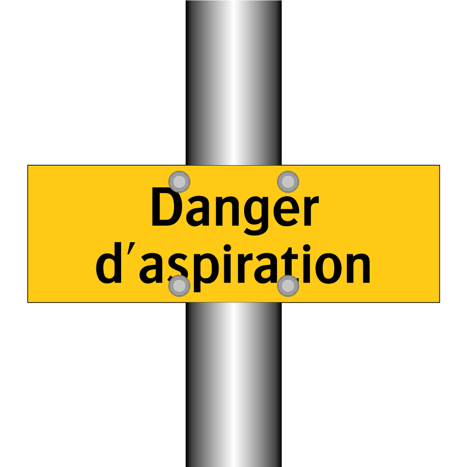 Danger d'aspiration