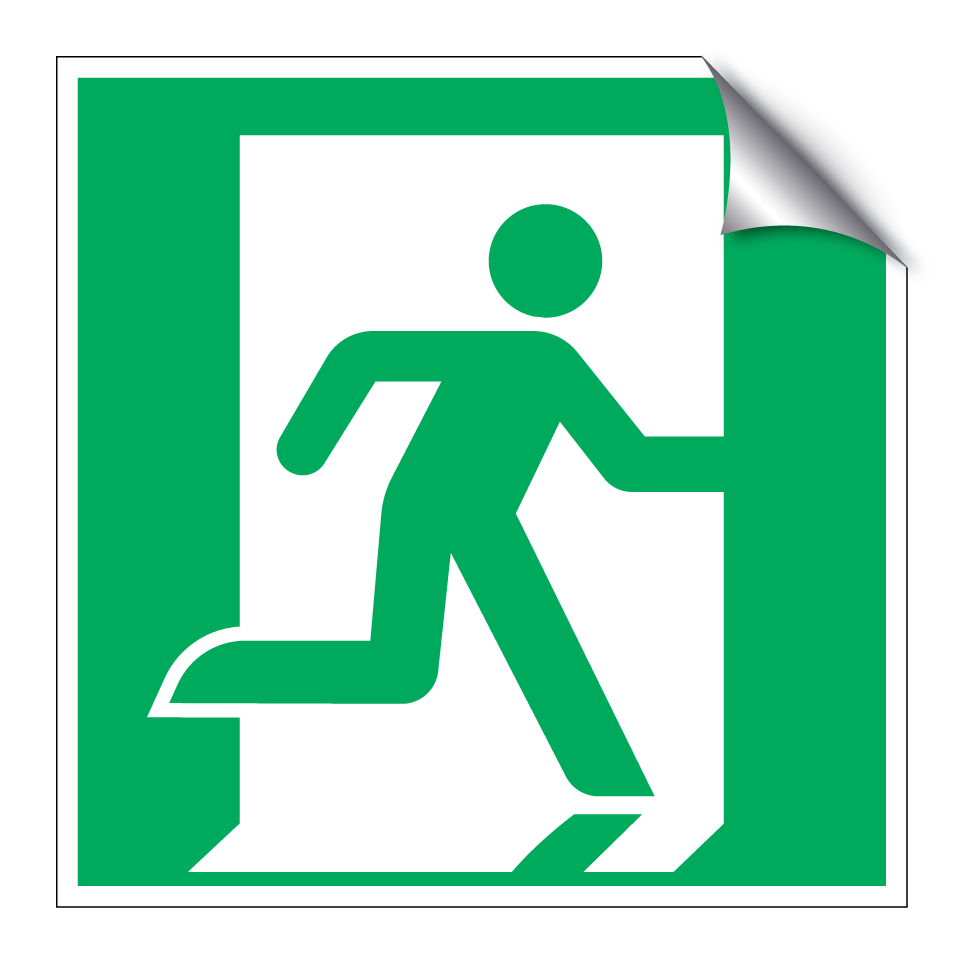 E002 Rettungsweg/Notausgang (rechts)