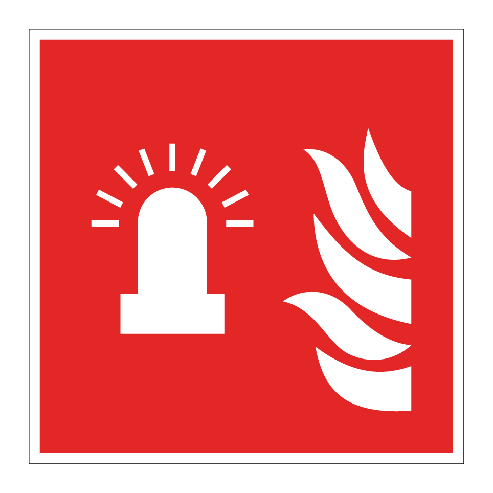 F018 Brandalarm-Blitzleuchte