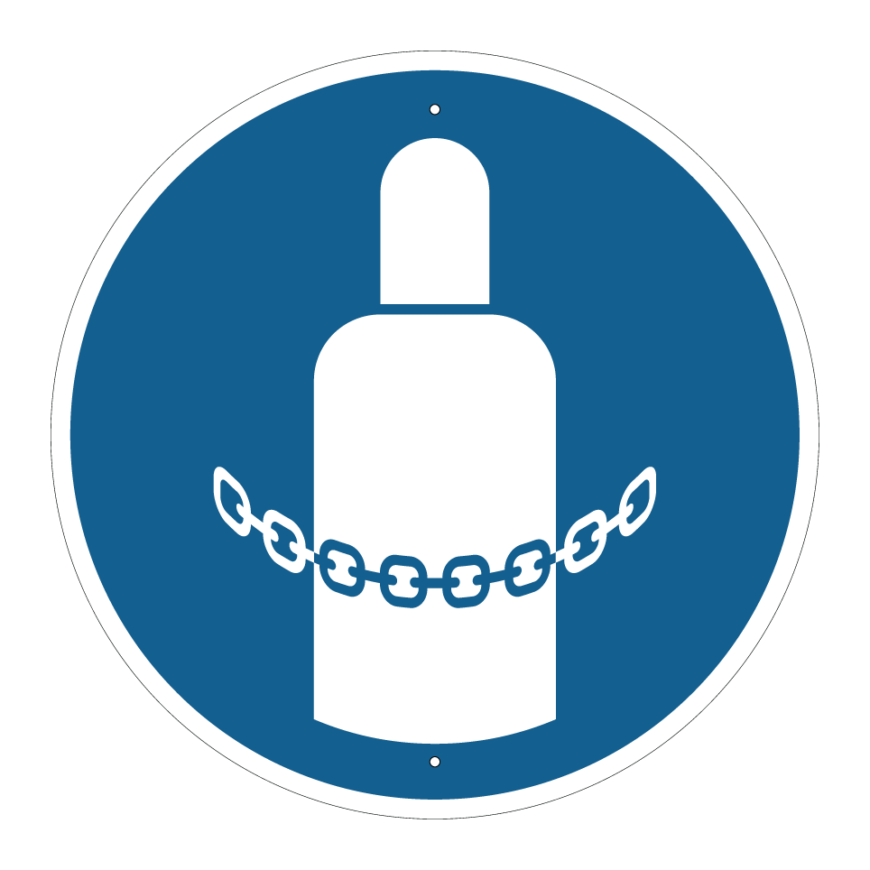 M046 Gasflaschen sichern