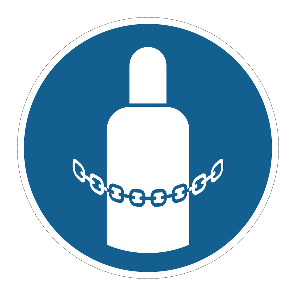 M046 Gasflaschen sichern