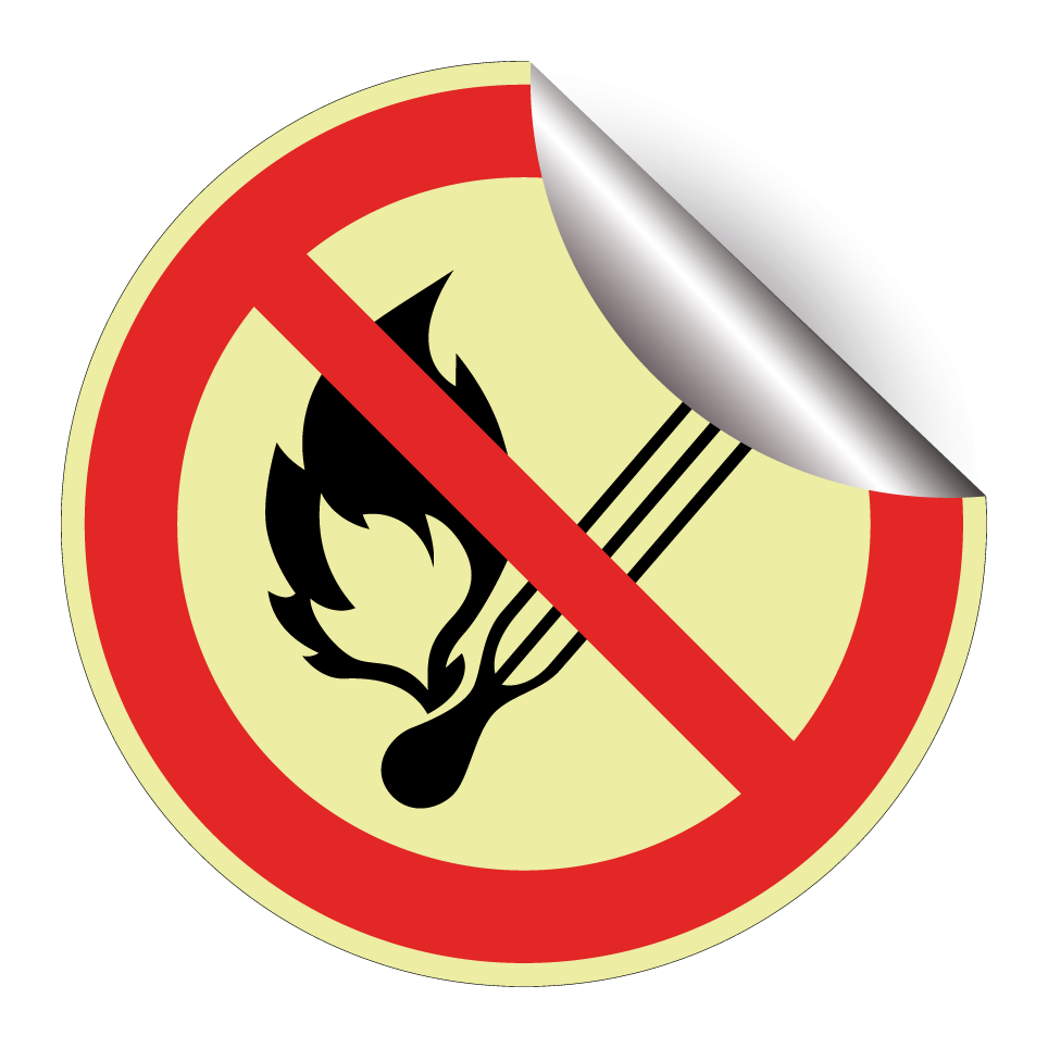P003 Flammes nues interdites