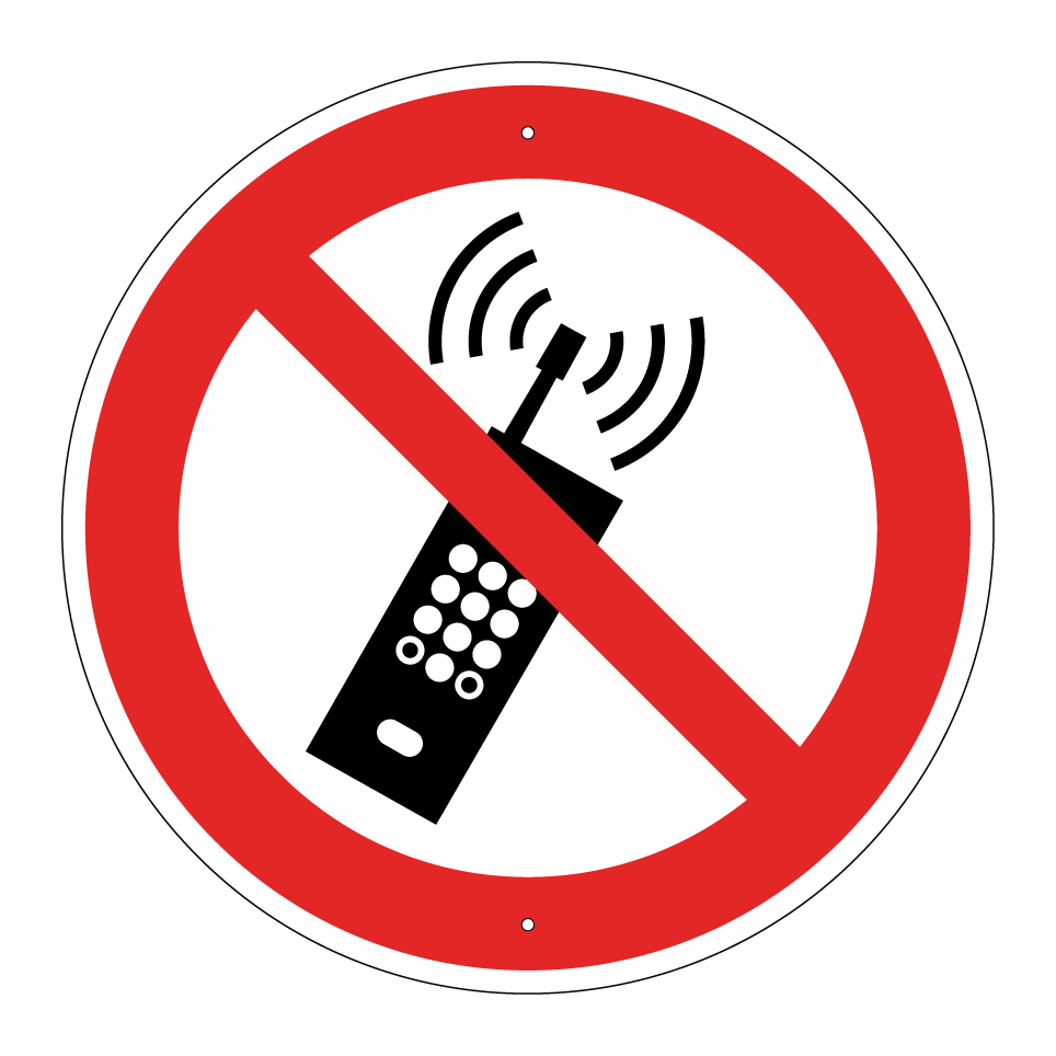 P013 Interdiction d’activer des téléphones mobiles