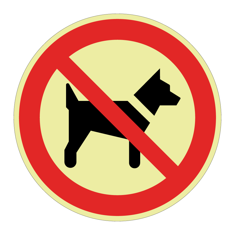P021 Interdit aux chiens