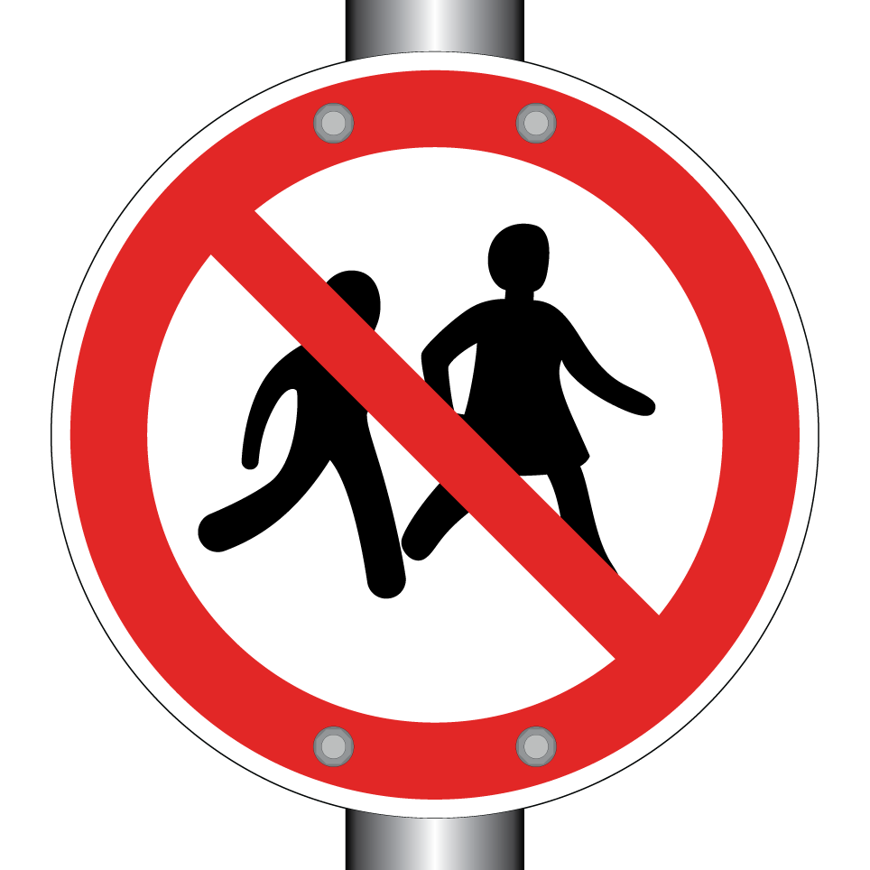 P036 Kein Zutritt für Kinder