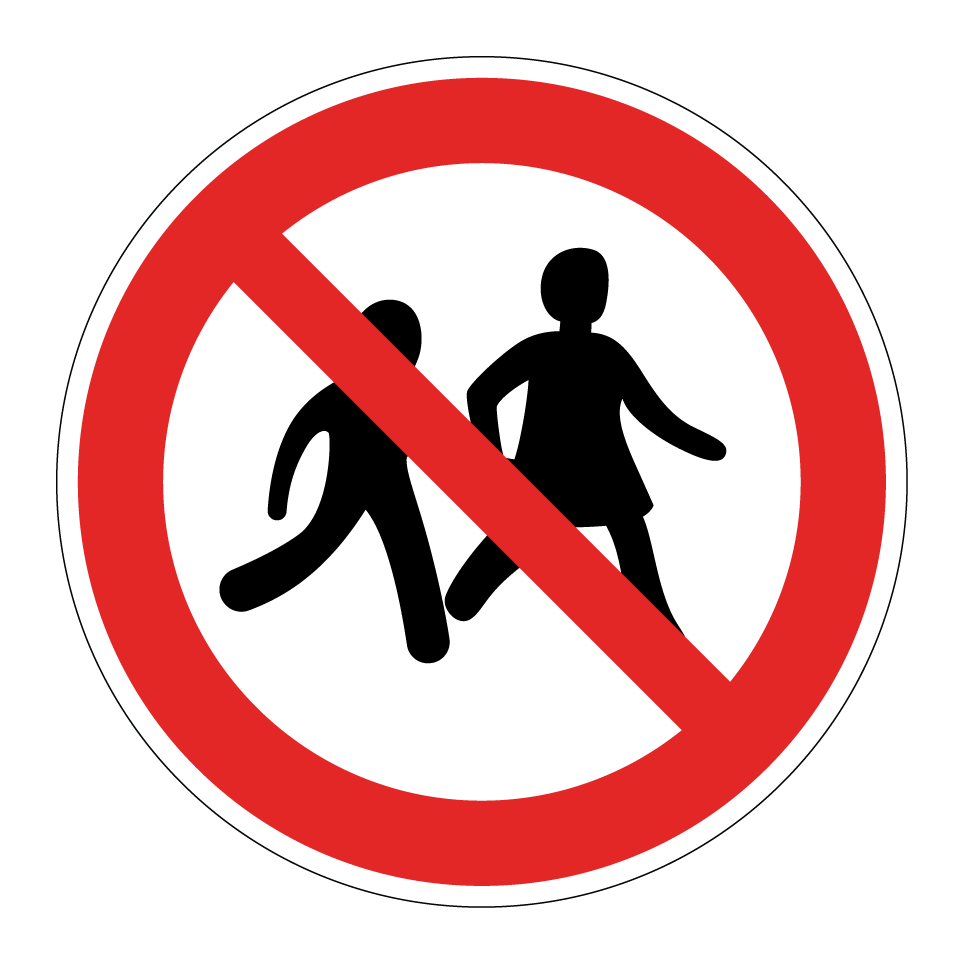 P036 Kein Zutritt für Kinder