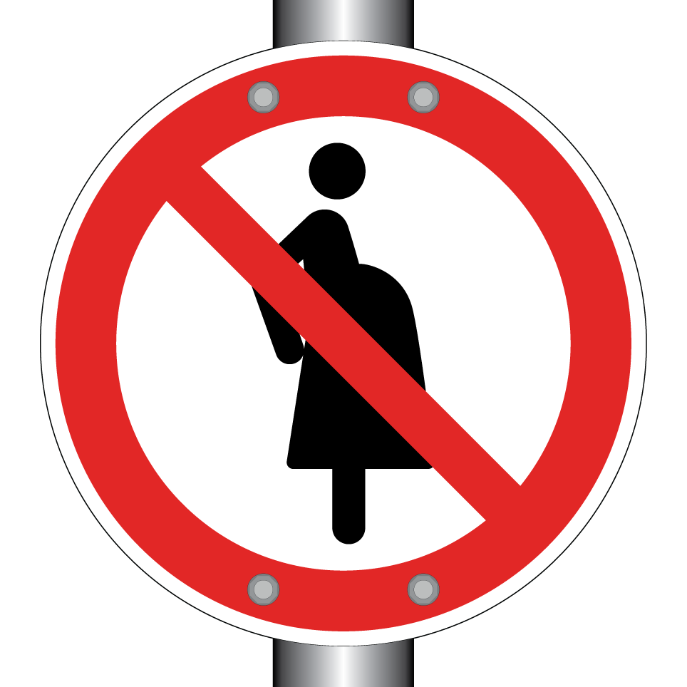 P042 Déconseillé aux femmes enceintes