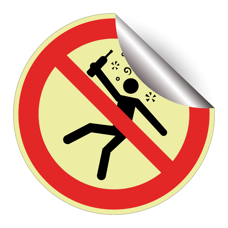 P043 Interdit aux personnes en état d'ébriété
