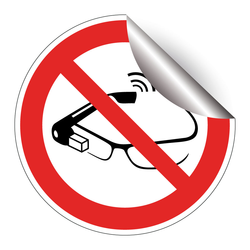 P044 Utilisation de lunettes intelligentes interdite