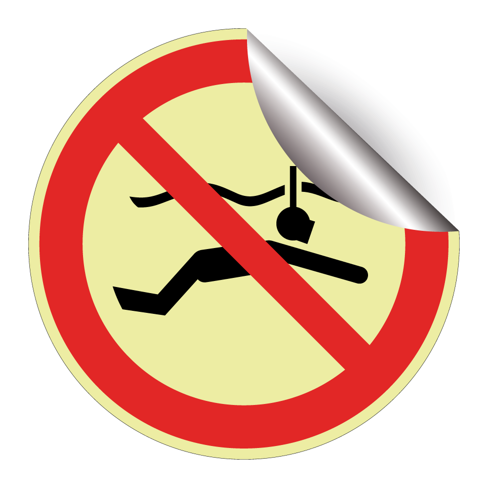 P050 Schnorcheln verboten