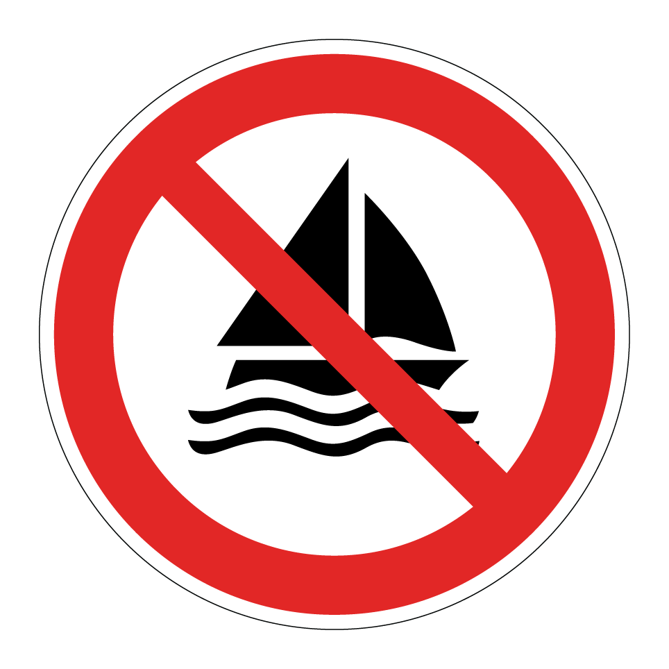 P053 Segeln verboten