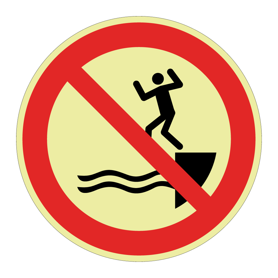 P061 Ne pas sauter dans l'eau