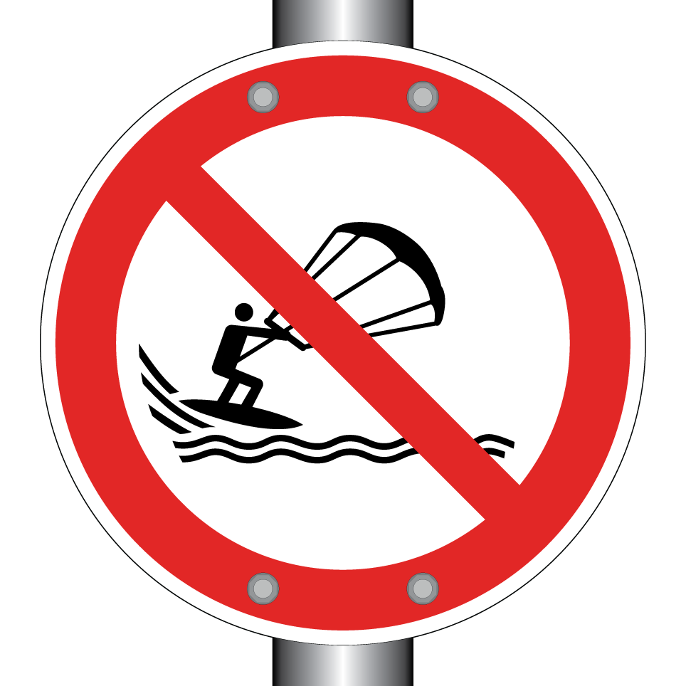 P065 Interdiction de faire du kitesurf