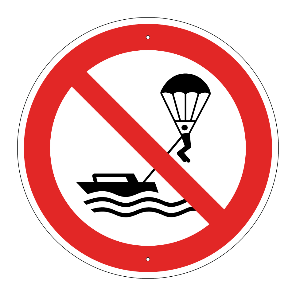 P066 Parasailing verboten