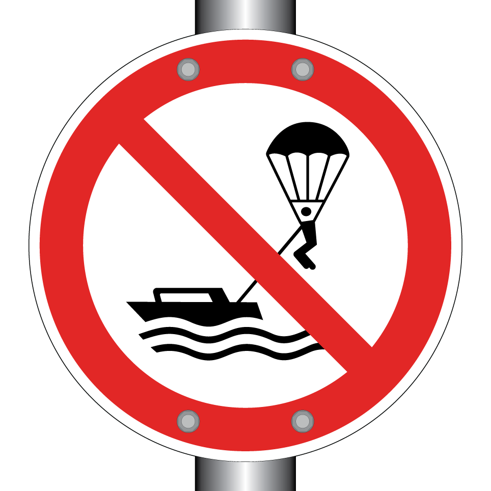 P066 Parasailing verboten