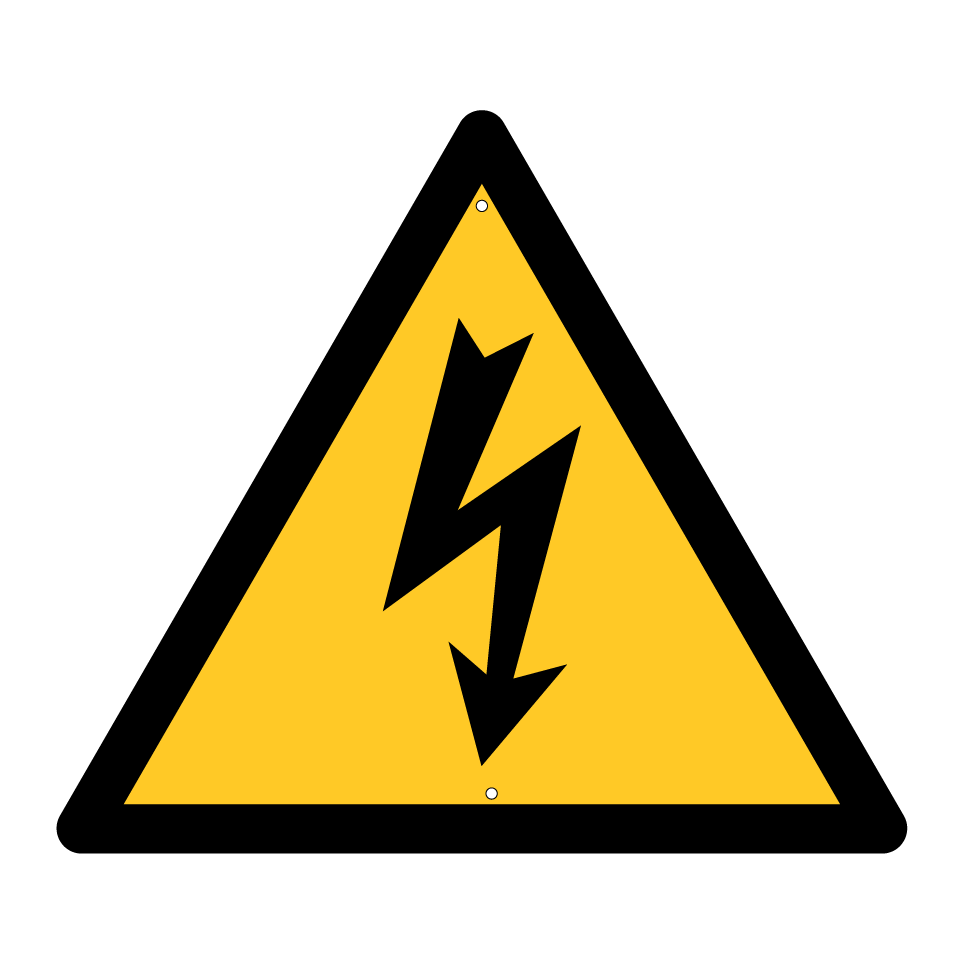 W012 Warnung vor elektrischer Spannung