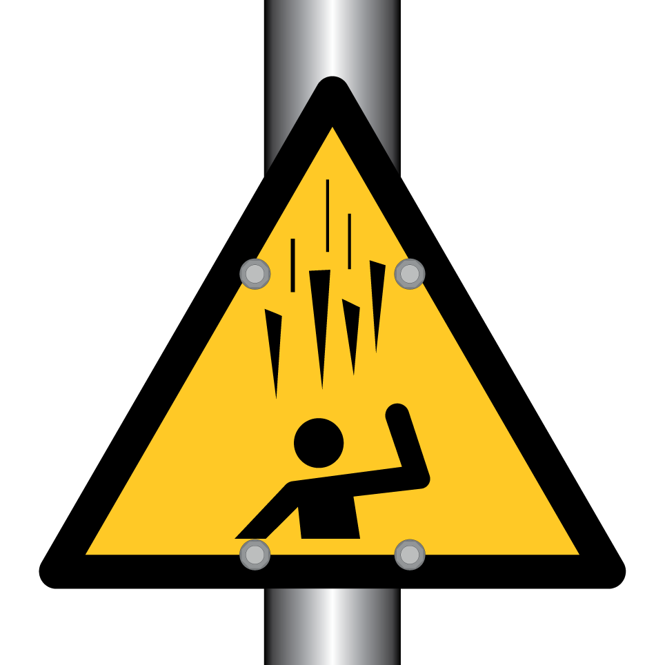 W039 Warnung vor Eisschlag